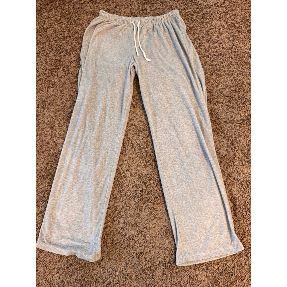 Sonoma Super Soft Gray Wide Leg Lounge Pajama Pants
